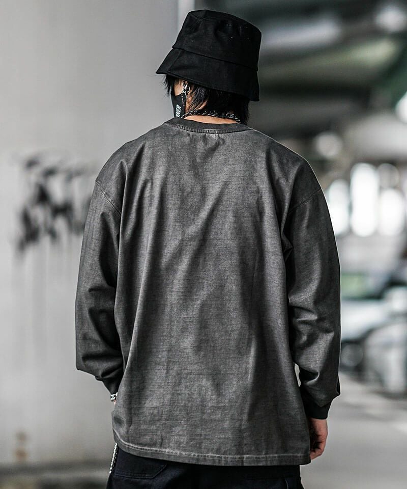 CrematoriumL/TEE（チャコール） トップス ロンT ｜【公式】DIVINER