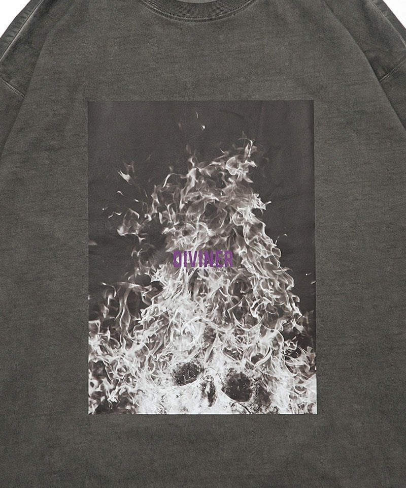 CrematoriumL/TEE（チャコール） トップス ロンT ｜【公式】DIVINER