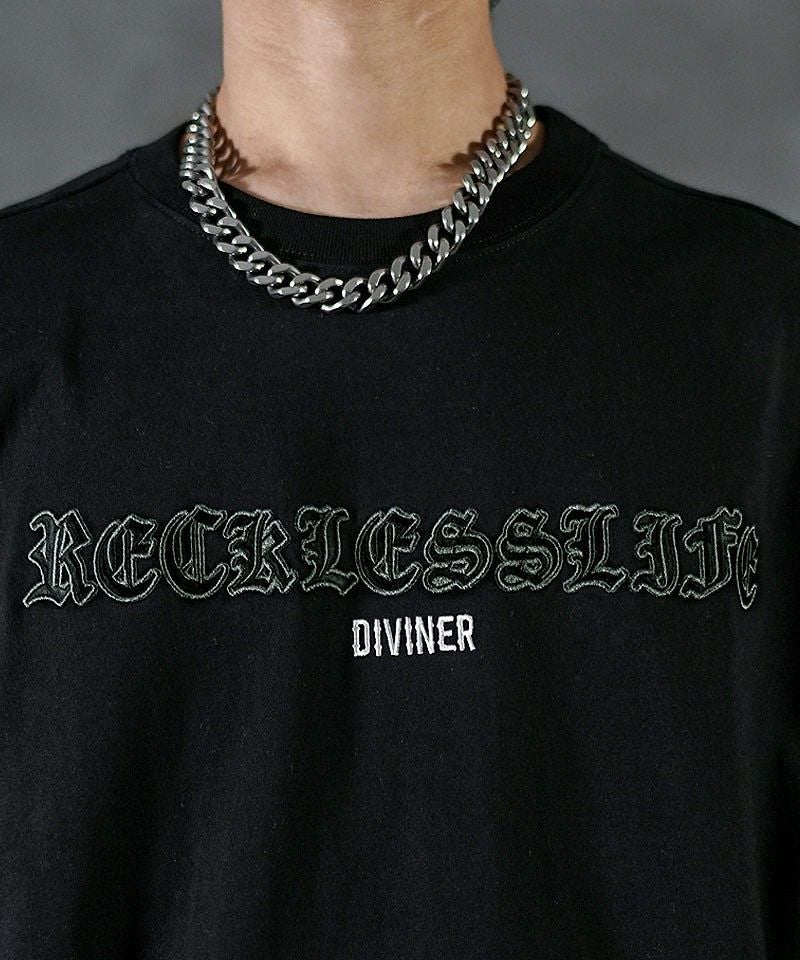 Black Letter】TEE（ブラック） トップス Tシャツ ｜【公式】DIVINER