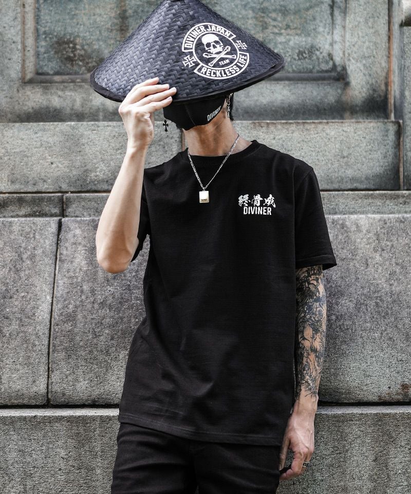 DIVINERJAPAN】Skull TEE（ブラック） トップス｜【公式】DIVINER