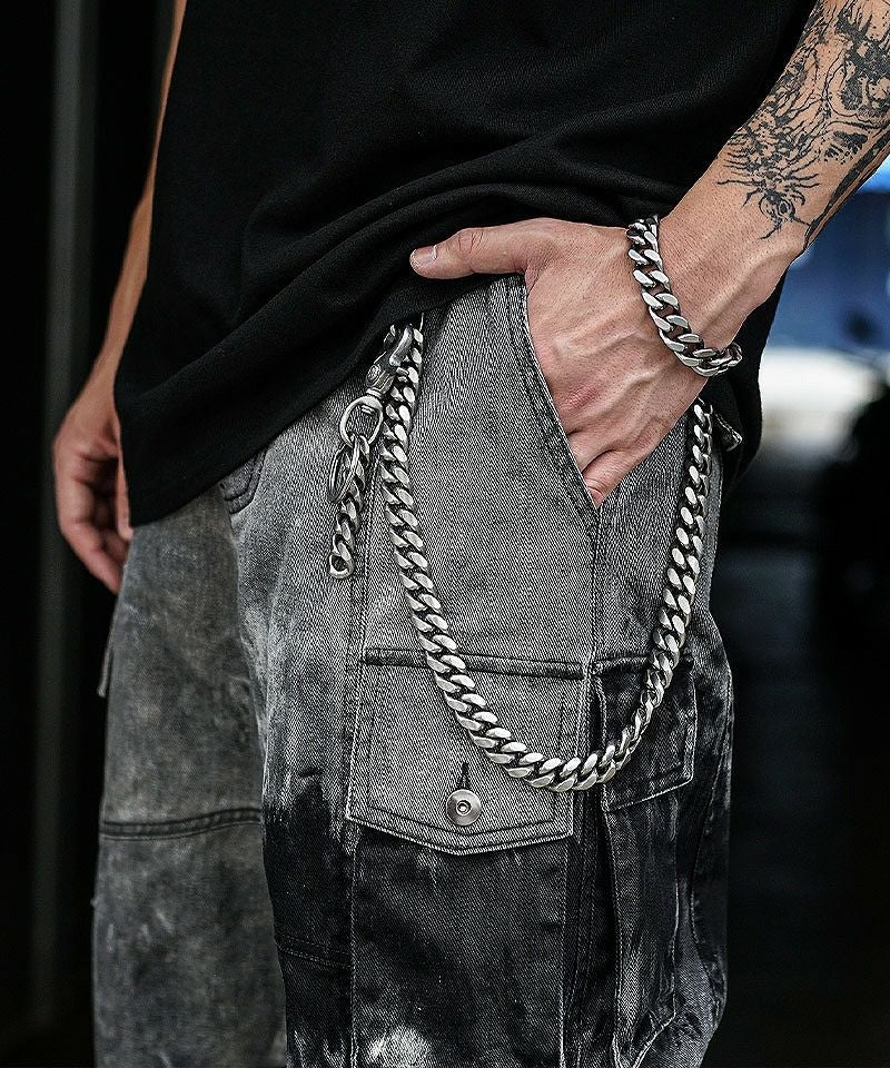 OWNROOTS】 Flatlink Chain Wallet Chain