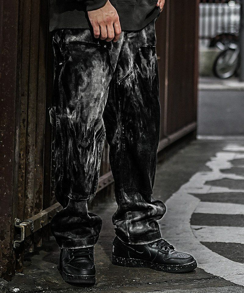 Erosion Double Knee Wide Pants ボトムス｜【公式】DIVINER