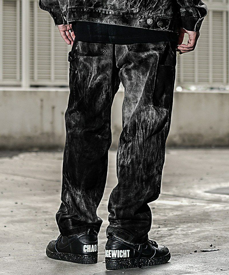 Erosion Double Knee Wide Pants ボトムス｜【公式】DIVINER