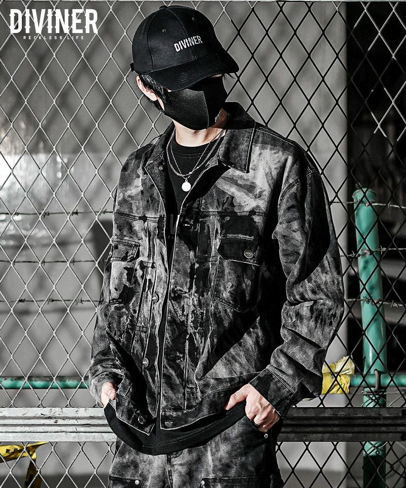 Erosion Denim Jacket アウター｜【公式】DIVINER（ディバイナー）