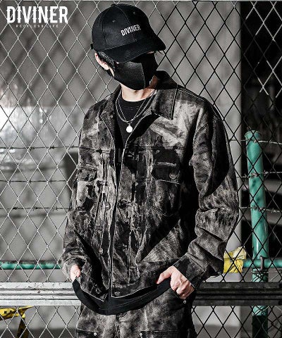 Erosion Denim Jacket アウター｜【公式】DIVINER（ディバイナー）