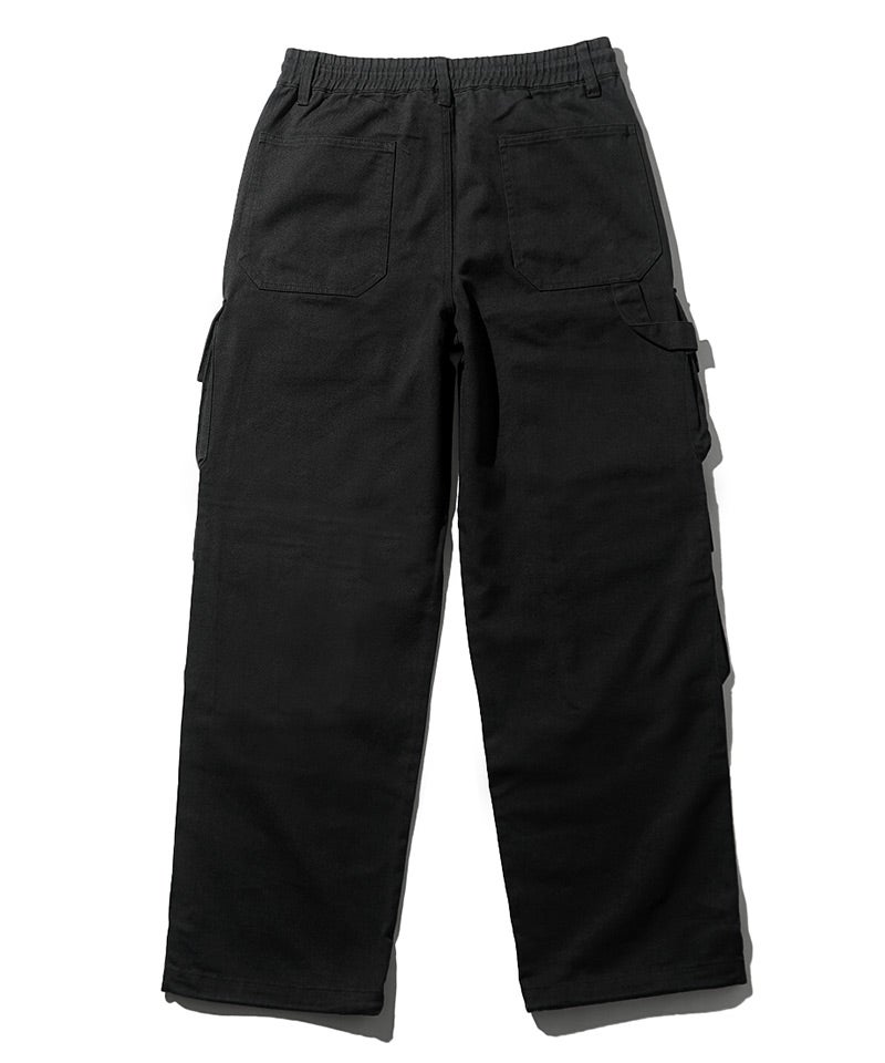 【定価 44000円 】【yzerr着用】MLVINCE カーゴパンツ黒 ベルデクセルフレックス 男女共用カーゴパンツ VE729C下