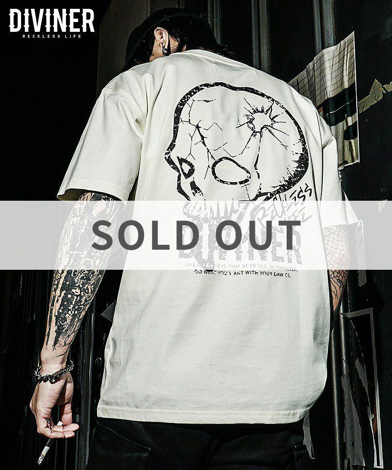 Poisoned Skull TEE（オフホワイト） トップス｜【公式】DIVINER