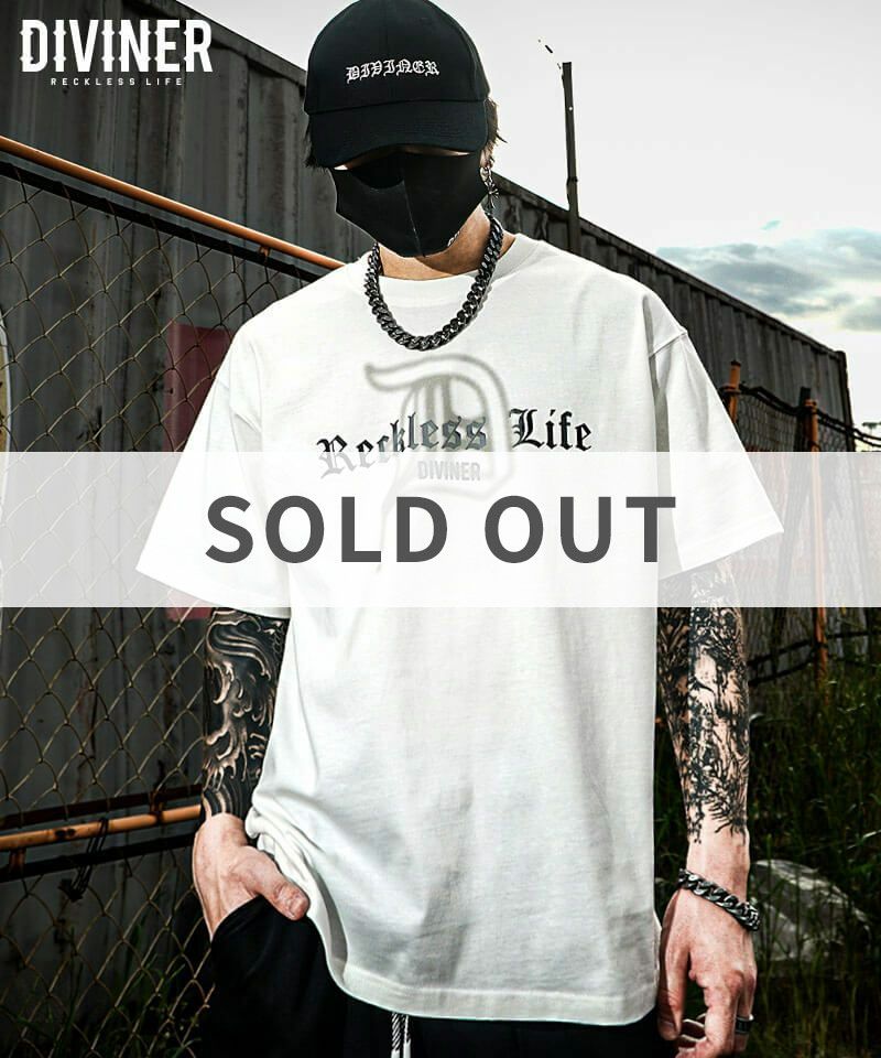 Dropped D Spray TEE（ホワイト）