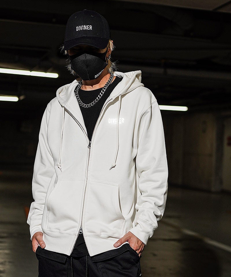 back number HUMOR ジップアップフーディ XL 新品未開封　黒色 Standard Back Logo Zip Hoodie トップス｜【公式】DIVINER