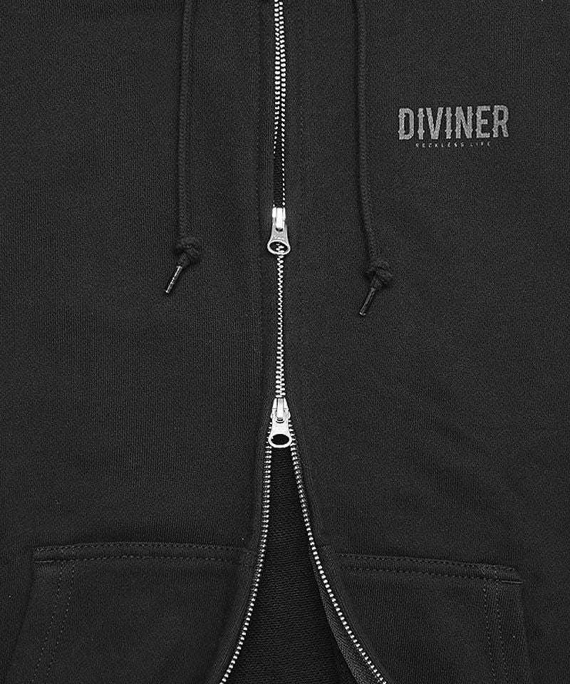 Standard Back Logo Zip Hoodie トップス｜【公式】DIVINER
