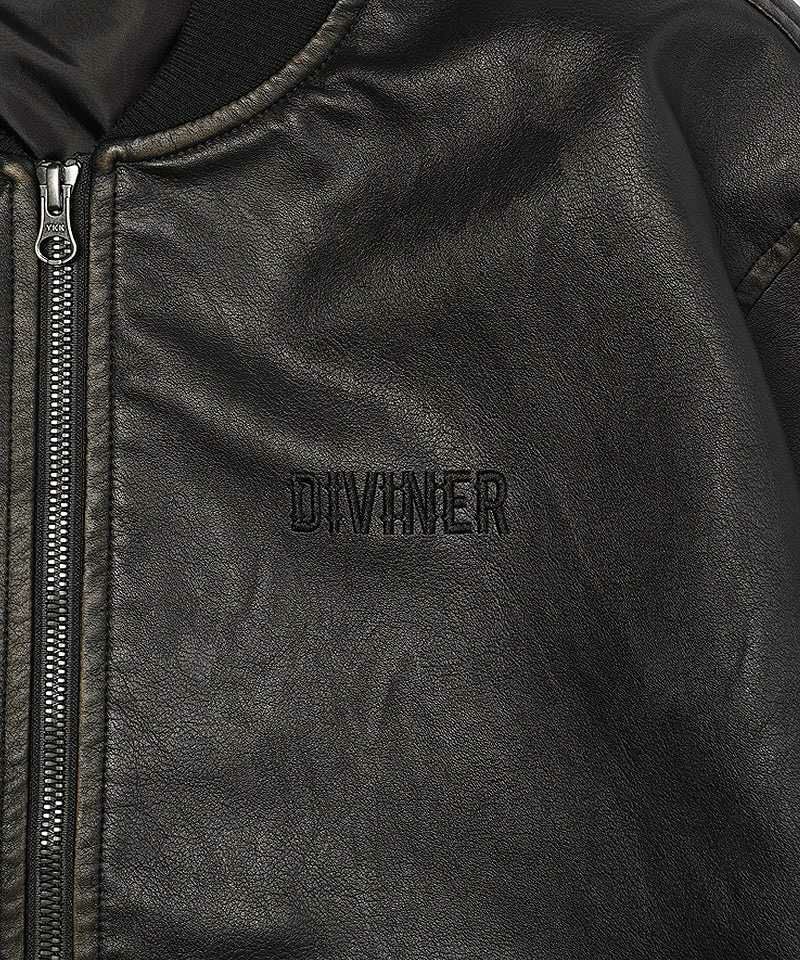 Dirty Leather MA-1 Jacket アウター｜【公式】DIVINER（ディバイナー）