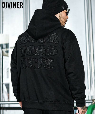 BLACK LETTER】Improvement Way Hoodie トップス｜【公式】DIVINER 