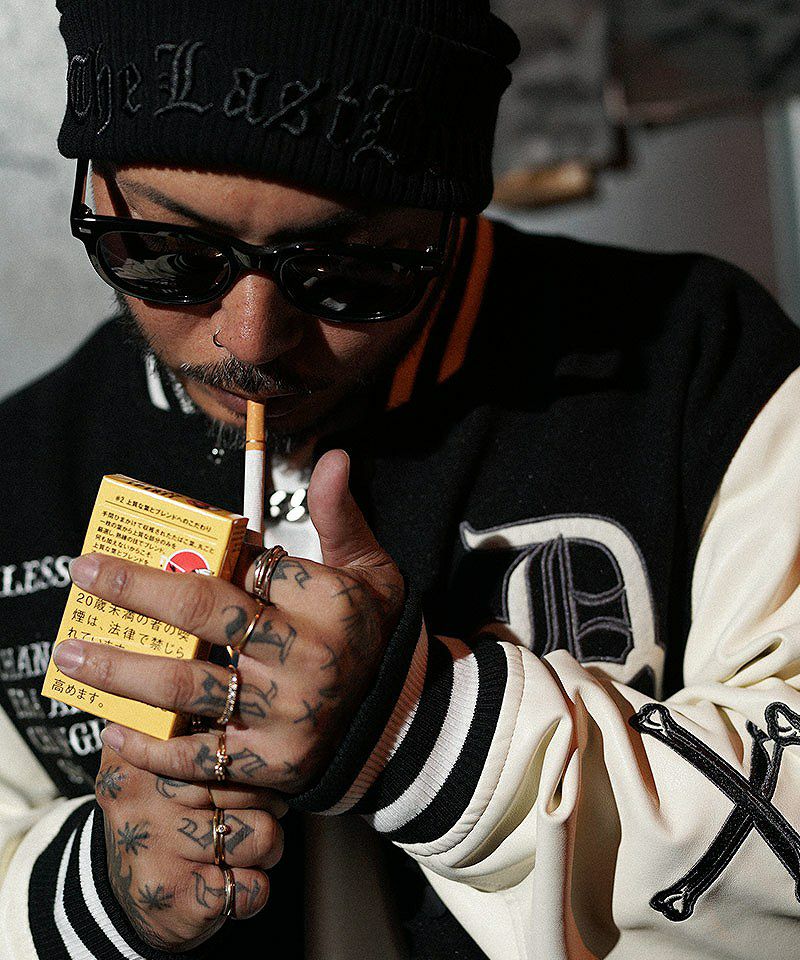 BLACK LETTER】Grim Reaper Stadium Jacket アウター｜【公式】DIVINER