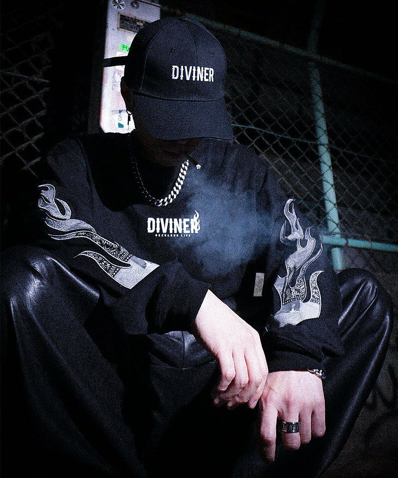 Ignis L/TEE(ブラック/グレー) トップス｜【公式】DIVINER（ディバイナー）