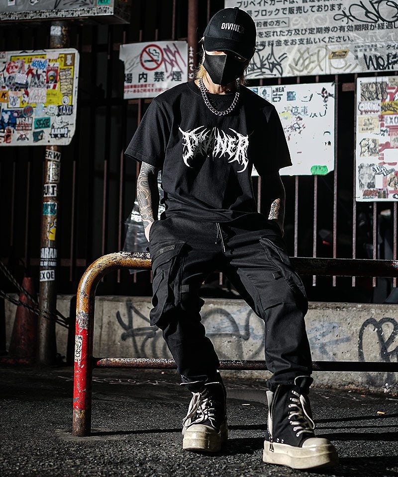 Death Omen TEE(ブラック/ホワイト) トップス｜【公式】DIVINER