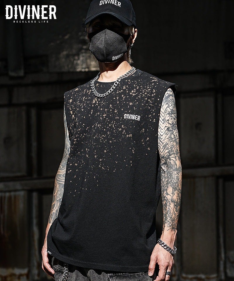 Powder Discharge Nosleeve(ブラック) トップス｜【公式】DIVINER