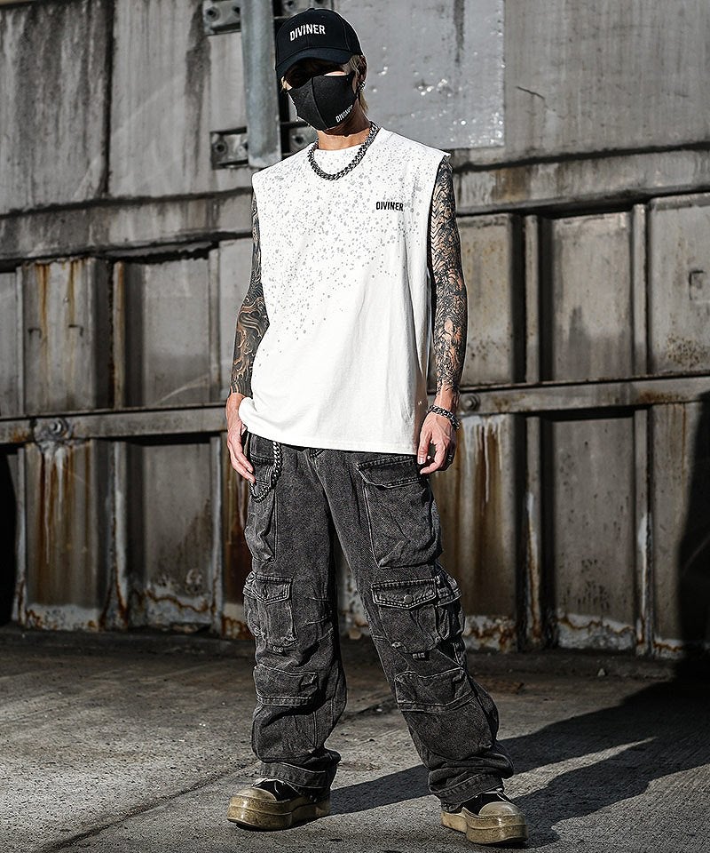 Multi Pocket Erosion Pants ボトムス｜【公式】DIVINER（ディバイナー）