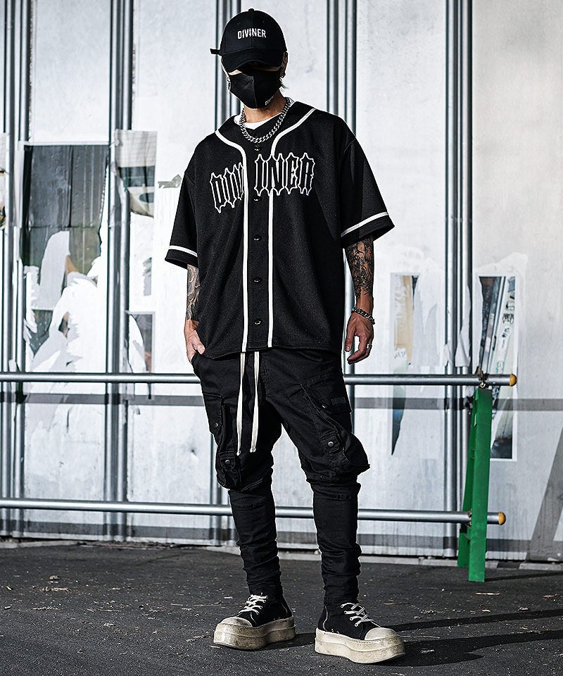 OWN ROOTS】Black Cargo Sarouel Pants ボトムス｜【公式】DIVINER