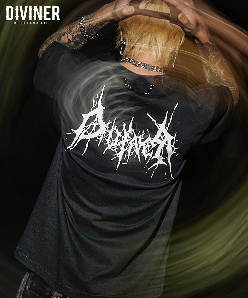 Death Incantation TEE(ブラック/ホワイト) トップス｜【公式】DIVINER